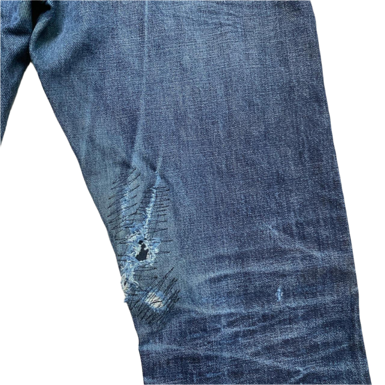 Stone Island Navy Blue Jeans (32W)