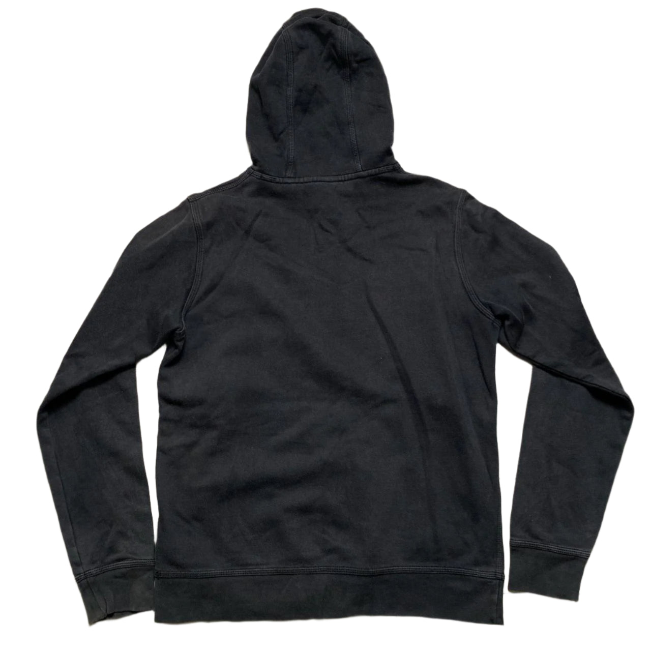 Nike Black and White Swoosh Hoodie (M)