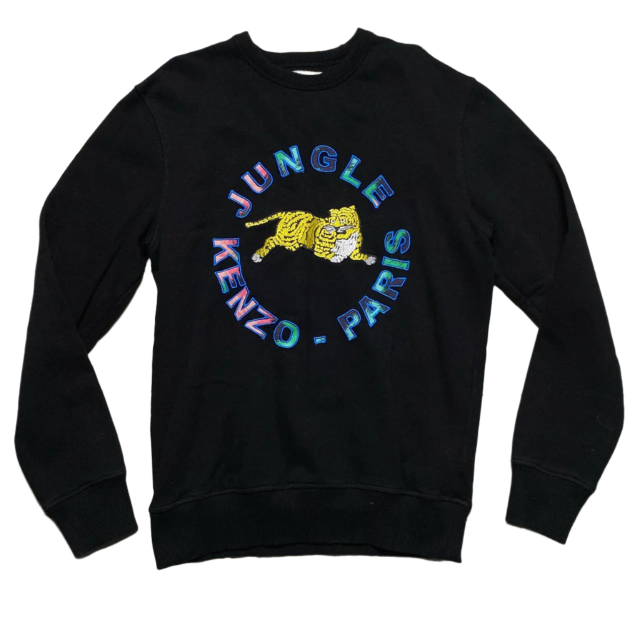 Kenzo Jungle Paris H&M Tiger Black Jumper (S)