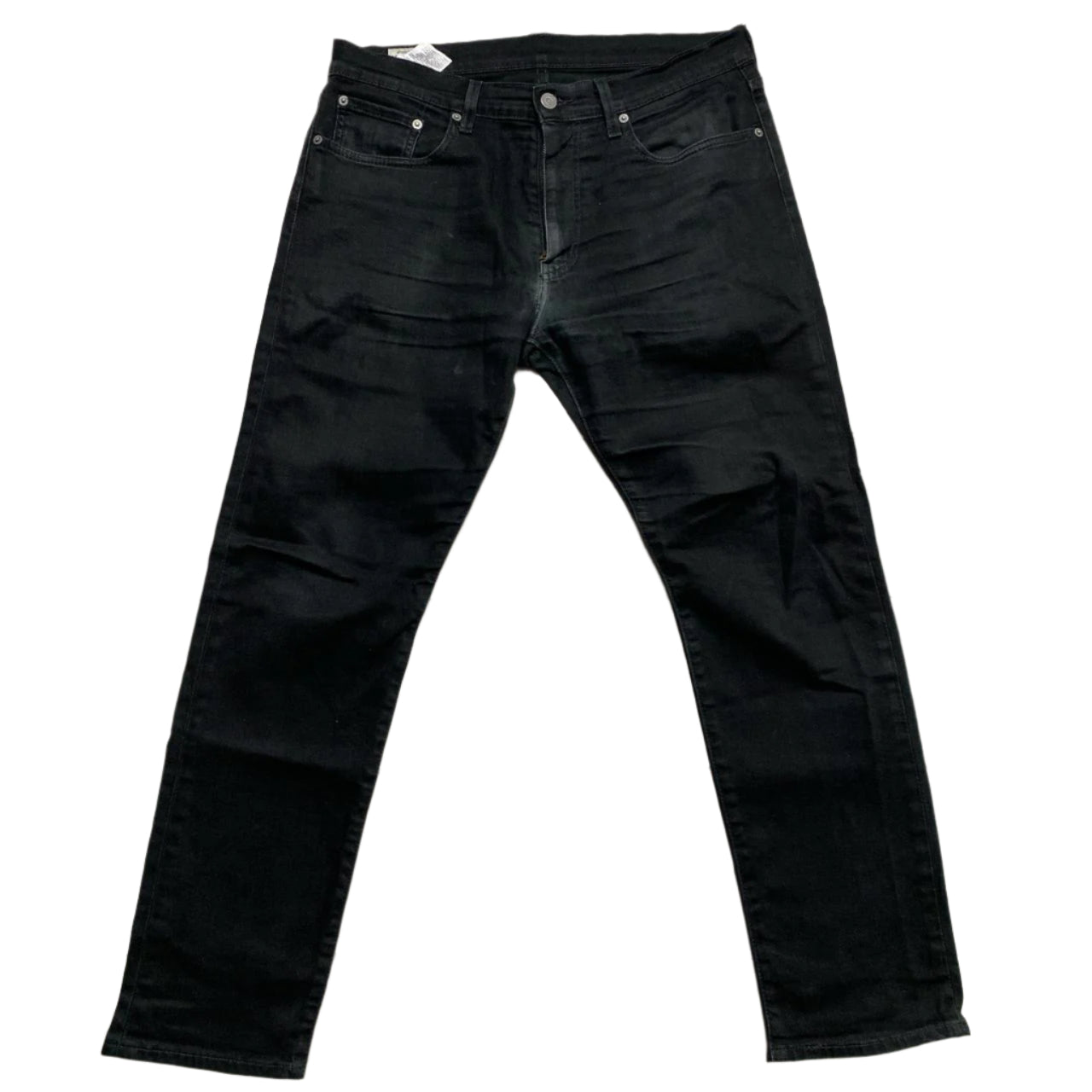 Levis 502 Slim Fit Black Jeans (32W)