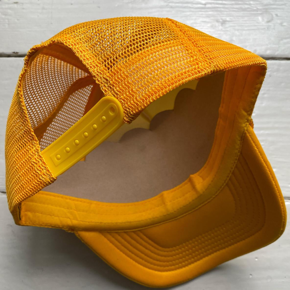 Corteiz Yellow Black and White Cap