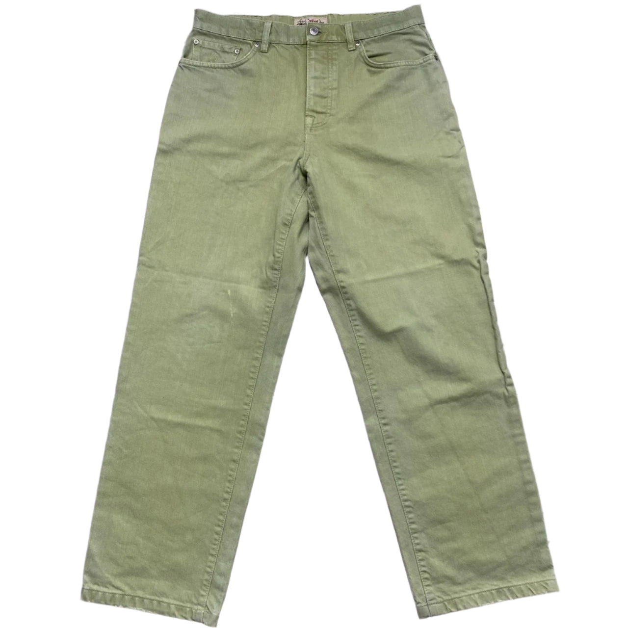 Stussy Big Ol Baggy Jeans Light Green (30W)