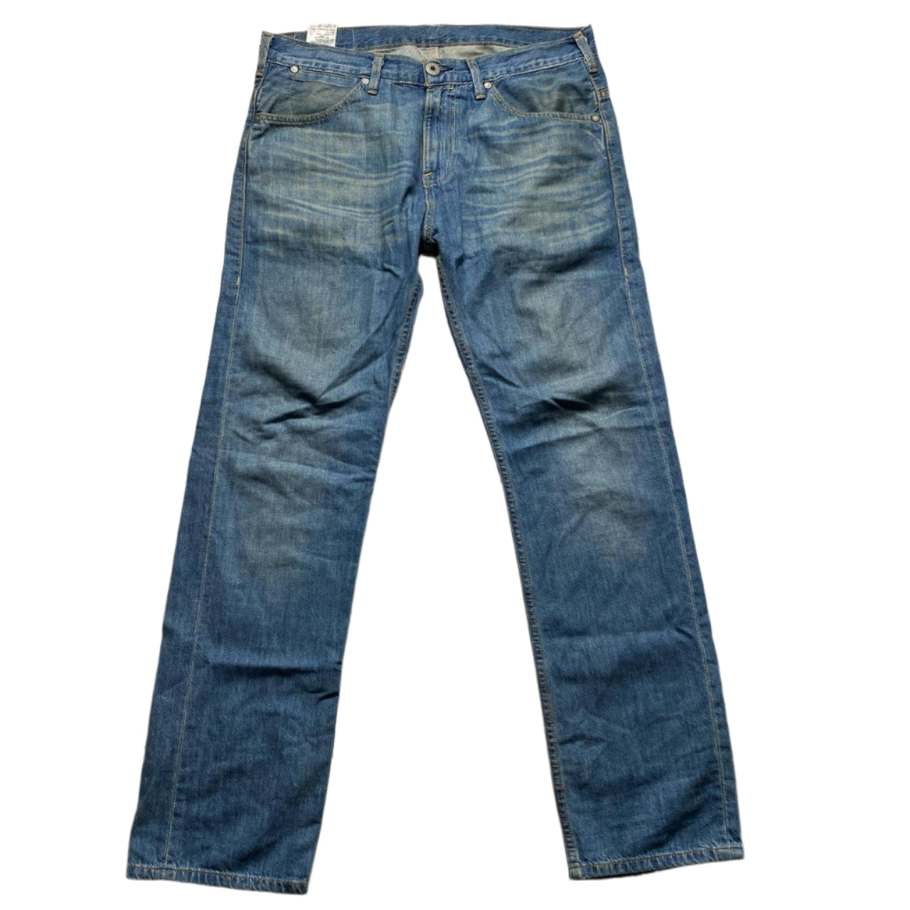 Levis 504 Vintage Baggy Light Blue Jeans (32W)
