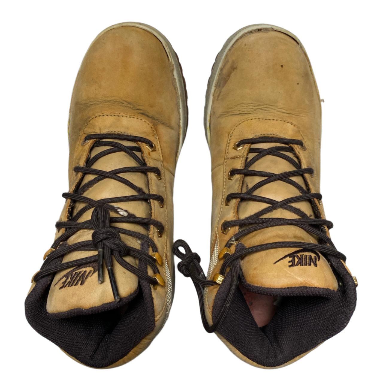 Nike ACG Nubuck Wheat Brown Timberlan Style Boot Trainers (UK 7)