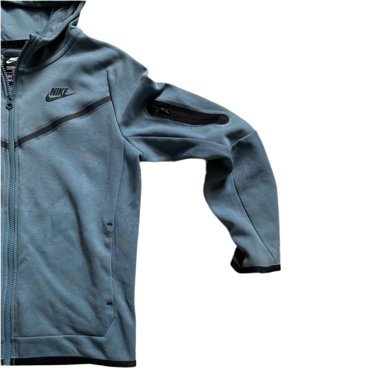 Nike Tech Fleece New Season Women Light Blue Hoodie (L)