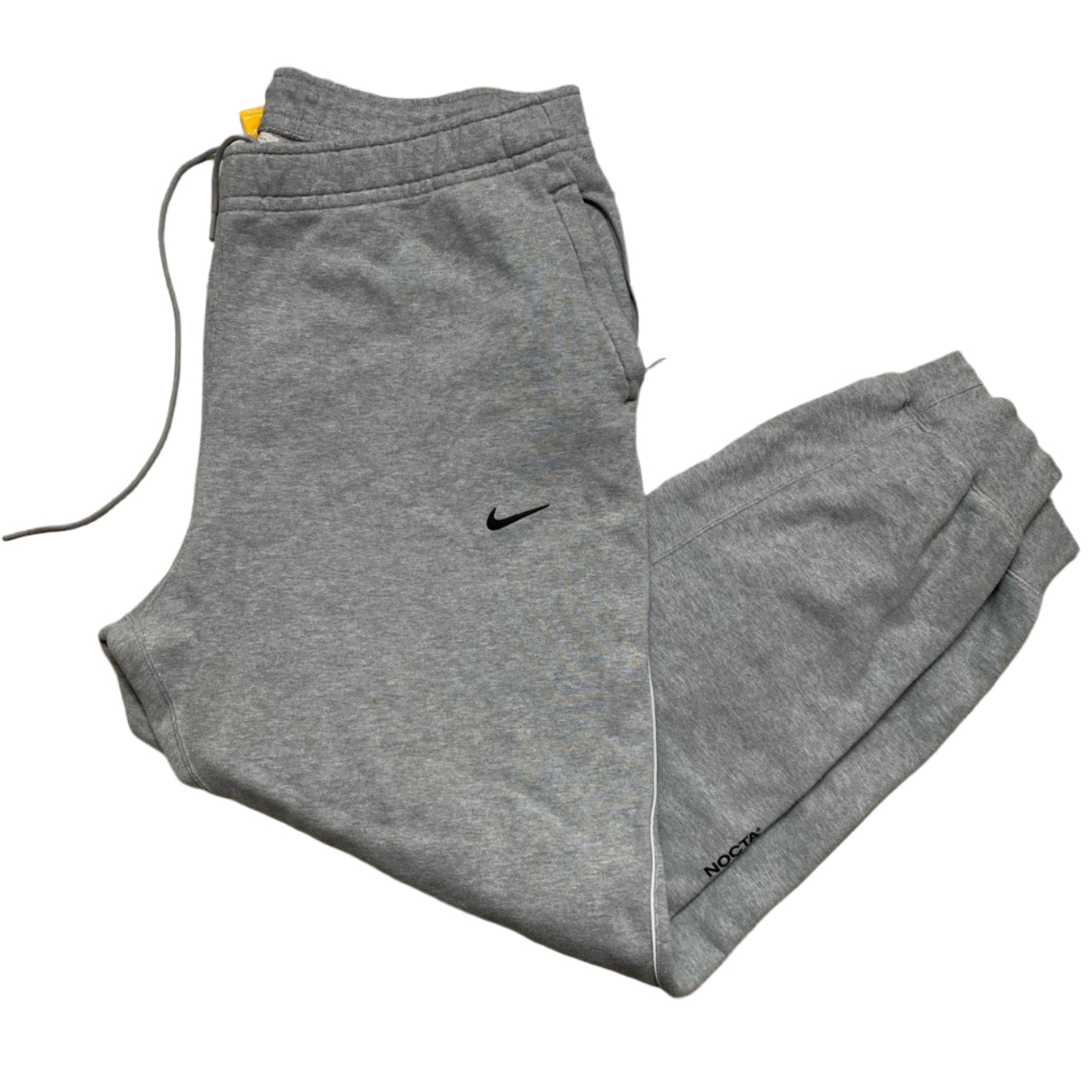 Nike Nocta Grey and Black Baggy Joggers (2XL)