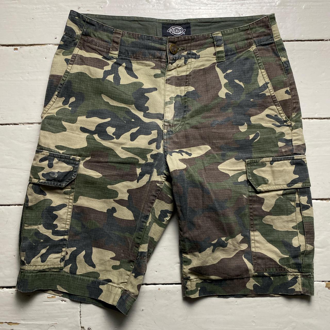 Dickies Camouflage Cargo Combat Army Shorts