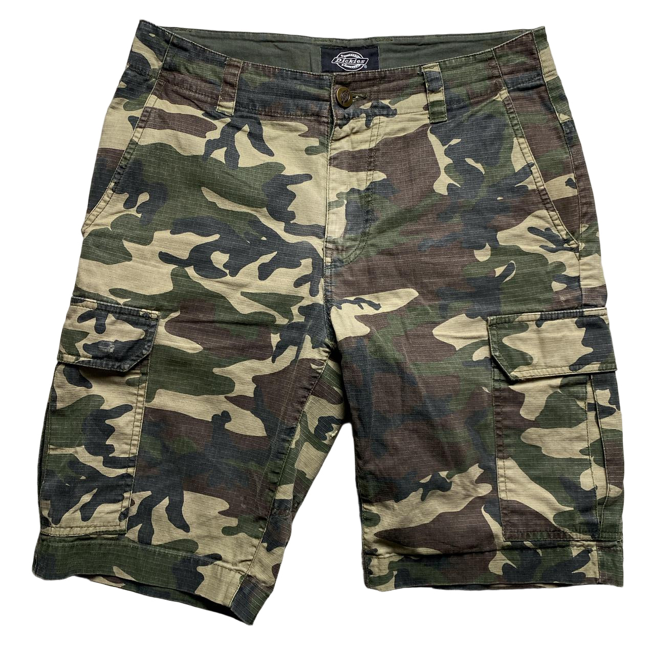 Dickies Camouflage Cargo Combat Army Shorts (30W)
