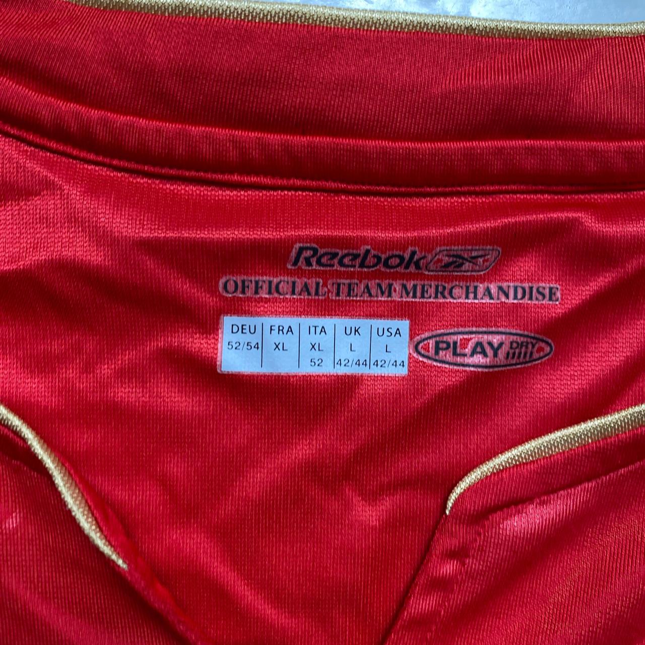 Liverpool Reebok Carlsberg Vintage Home Football Jersey