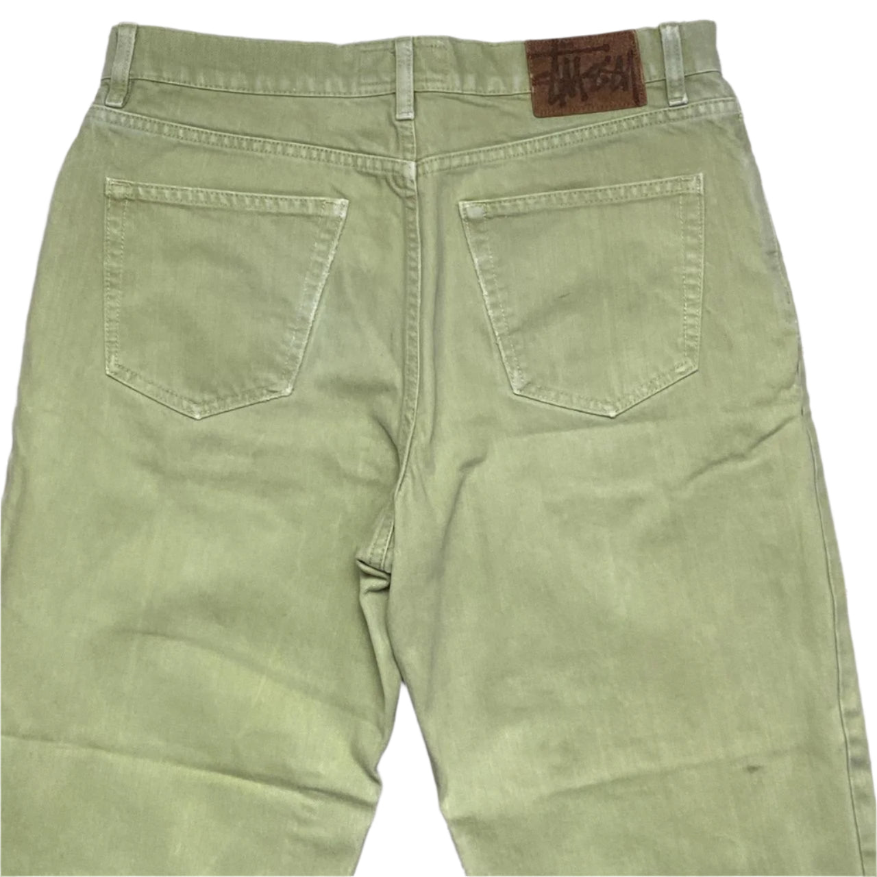 Stussy Big Ol Baggy Jeans Light Green (30W)