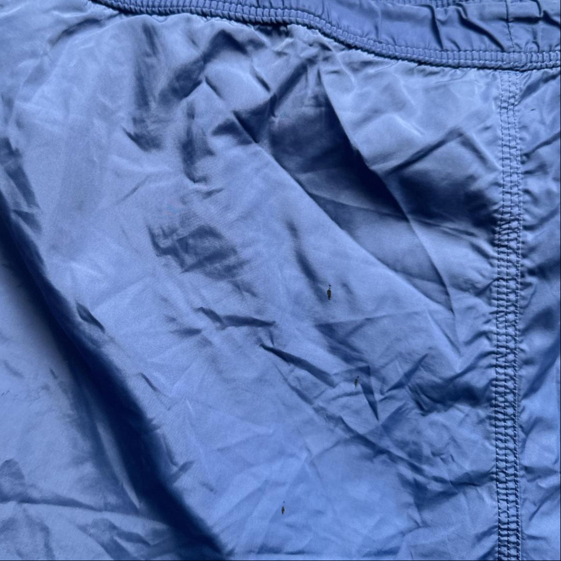 Moncler Swim Shorts Light Blue White and Grey (2XL)