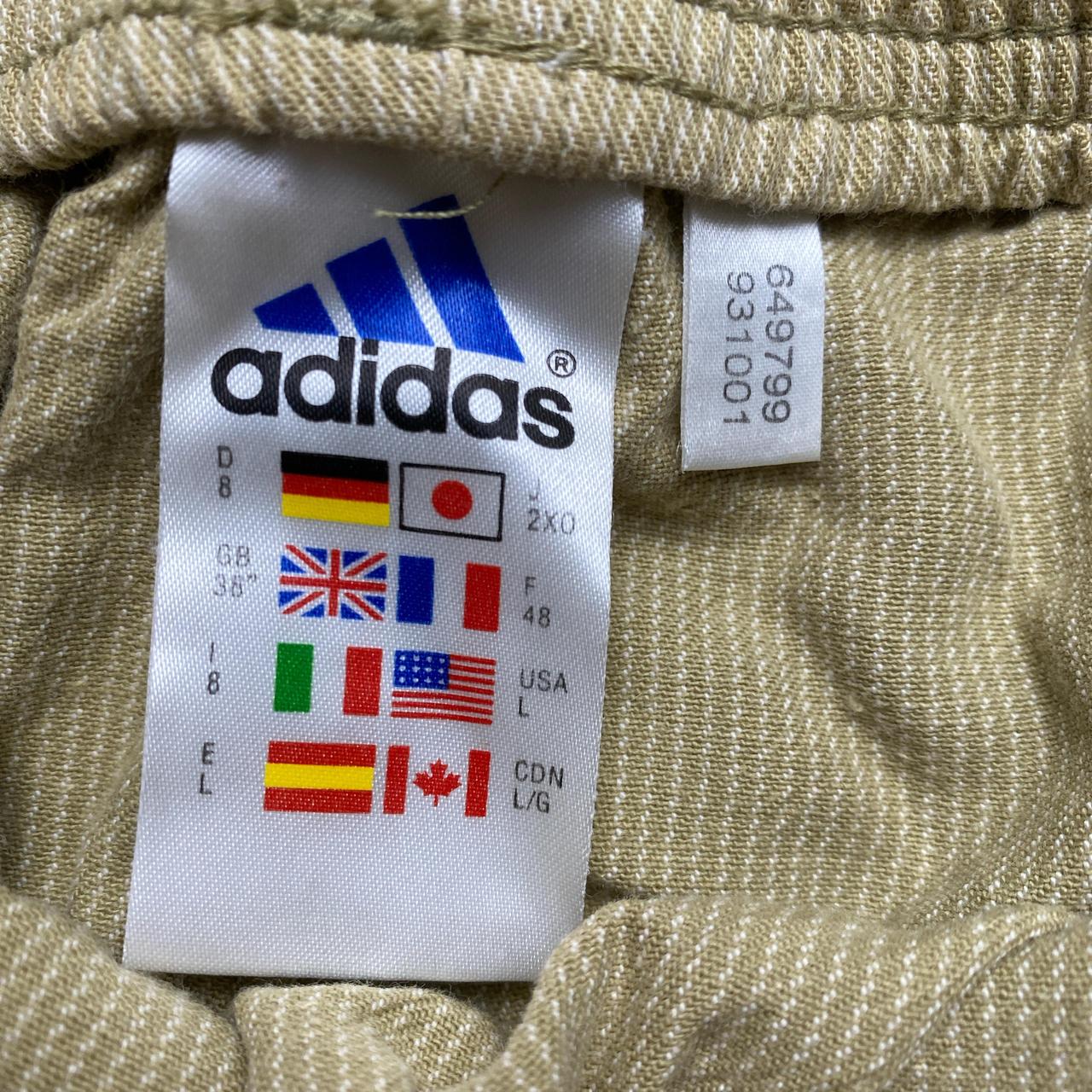 Adidas Vintage Cream Shorts (L)