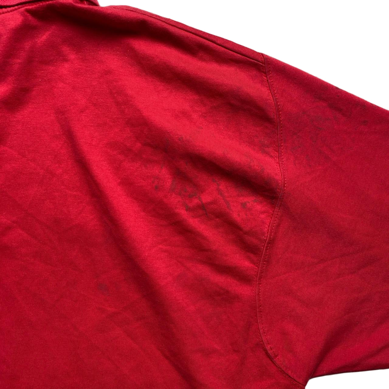 Nike Arsenal Vintage Football Polo Shirt Red and White (2XL)