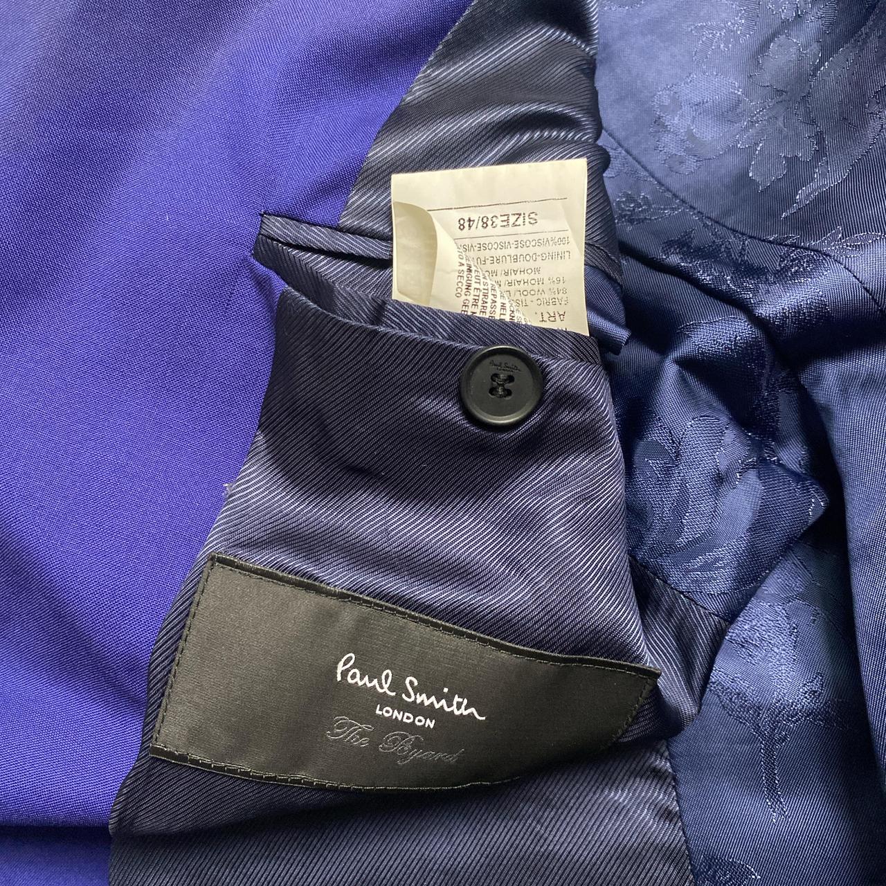 Paul Smith Royal Blue Full Two Piece Suit Jacket and Trousers (M)