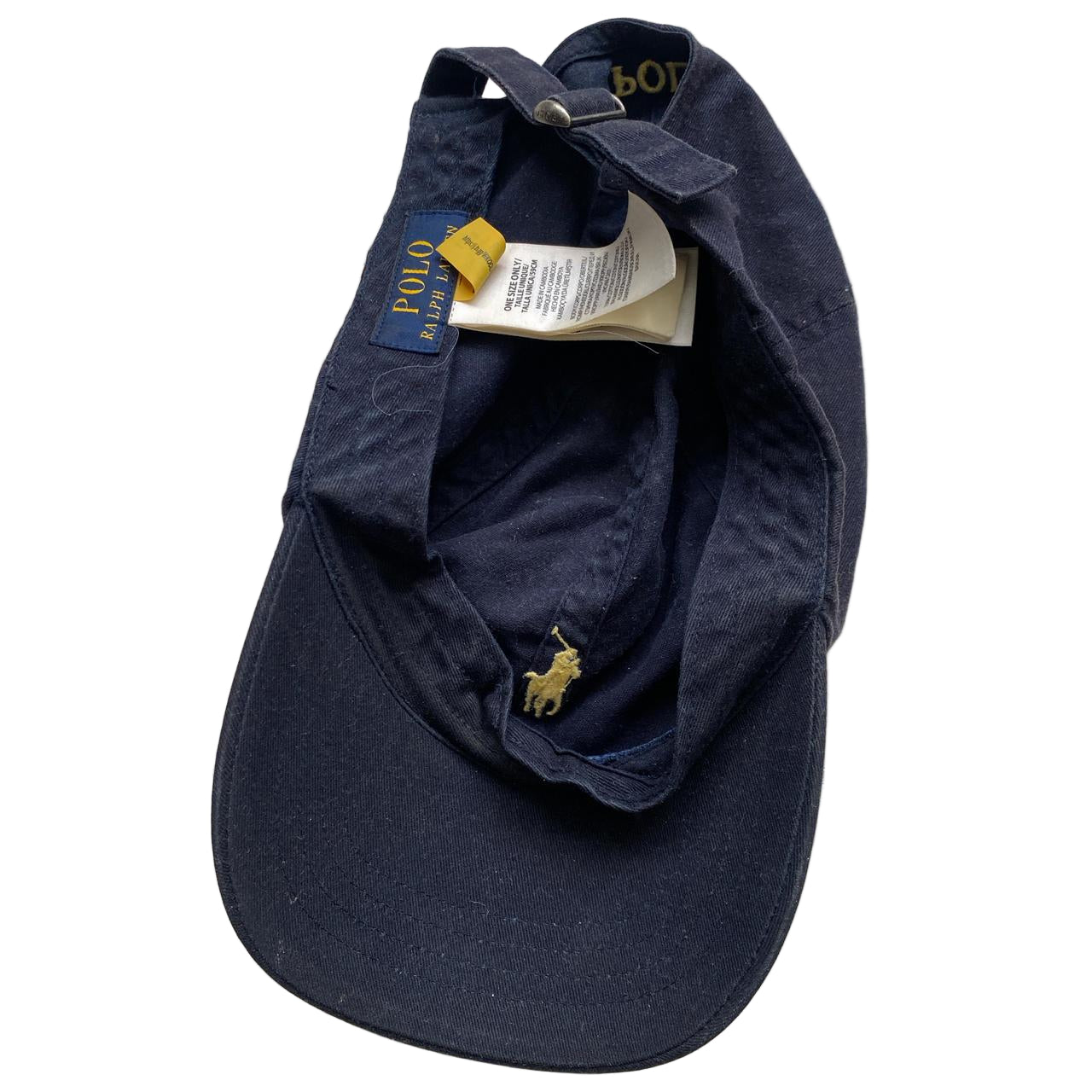 Polo Ralph Lauren Navy and Cream Cap