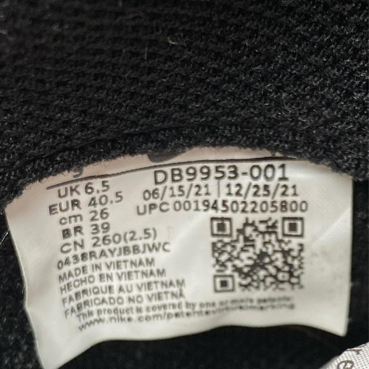 Nike Lahar Low Womens Black Trainers (UK 6.5)