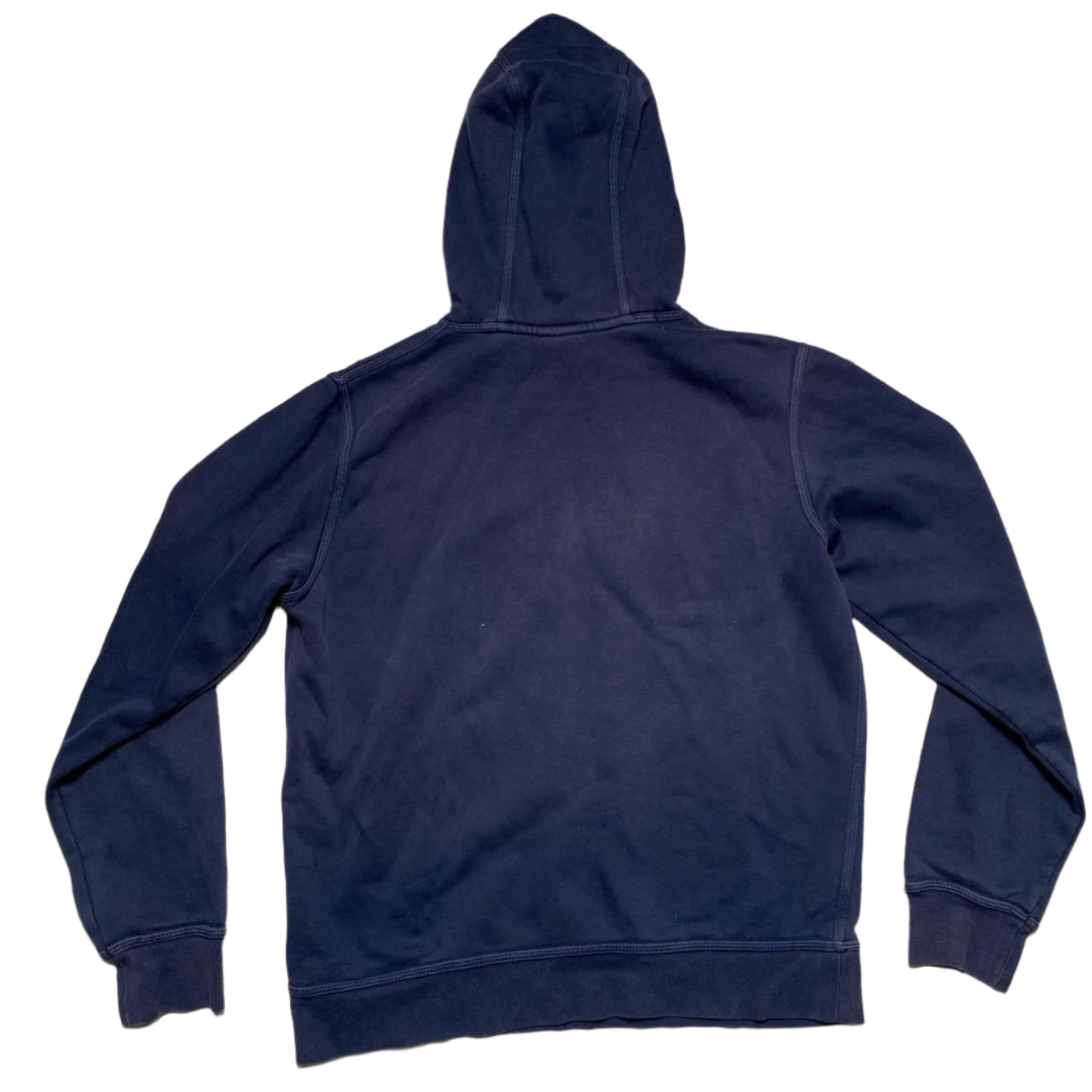 Nike Club Navy and White Hoodie (M)