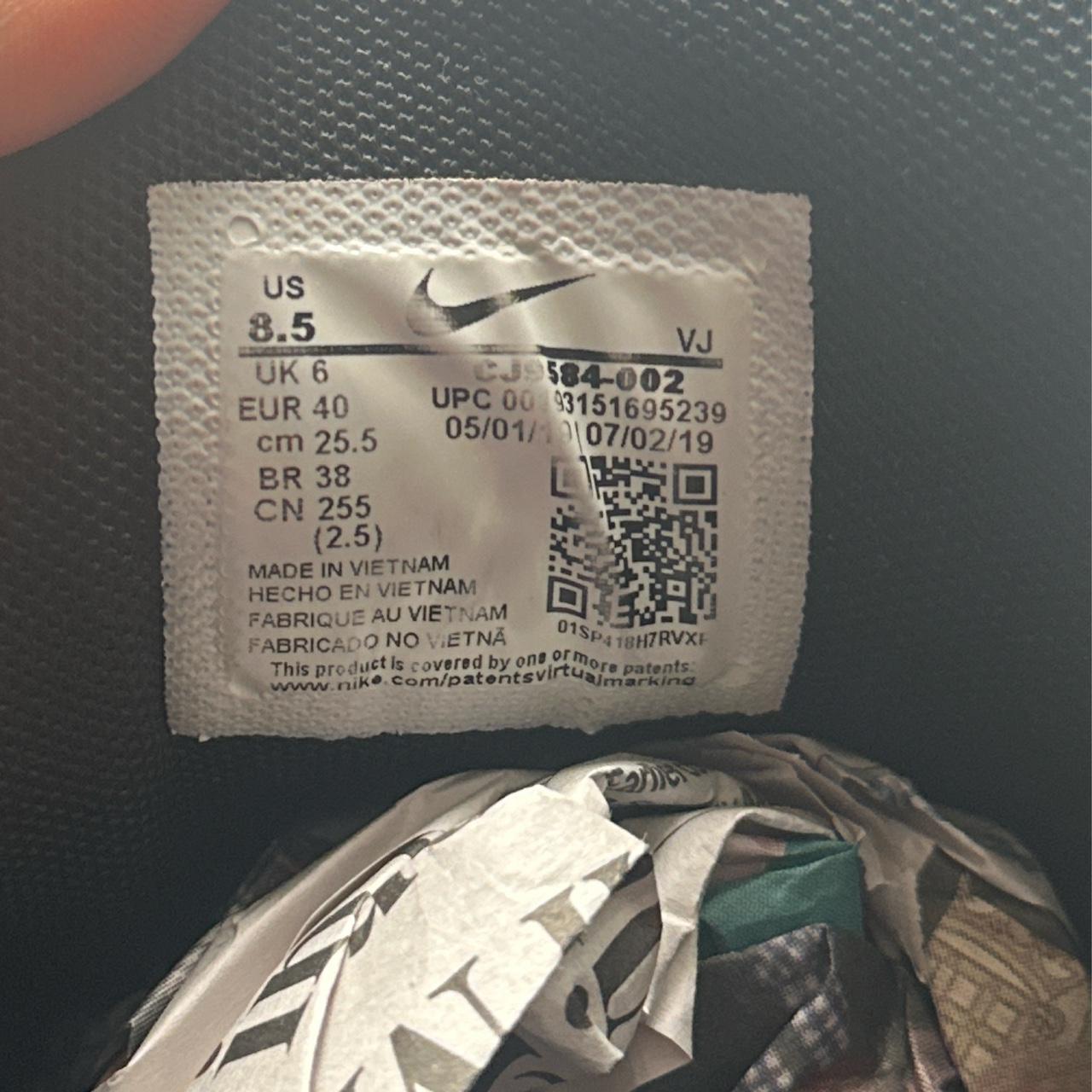 Nike P-6000 Black and Gold Trainers (UK 6)