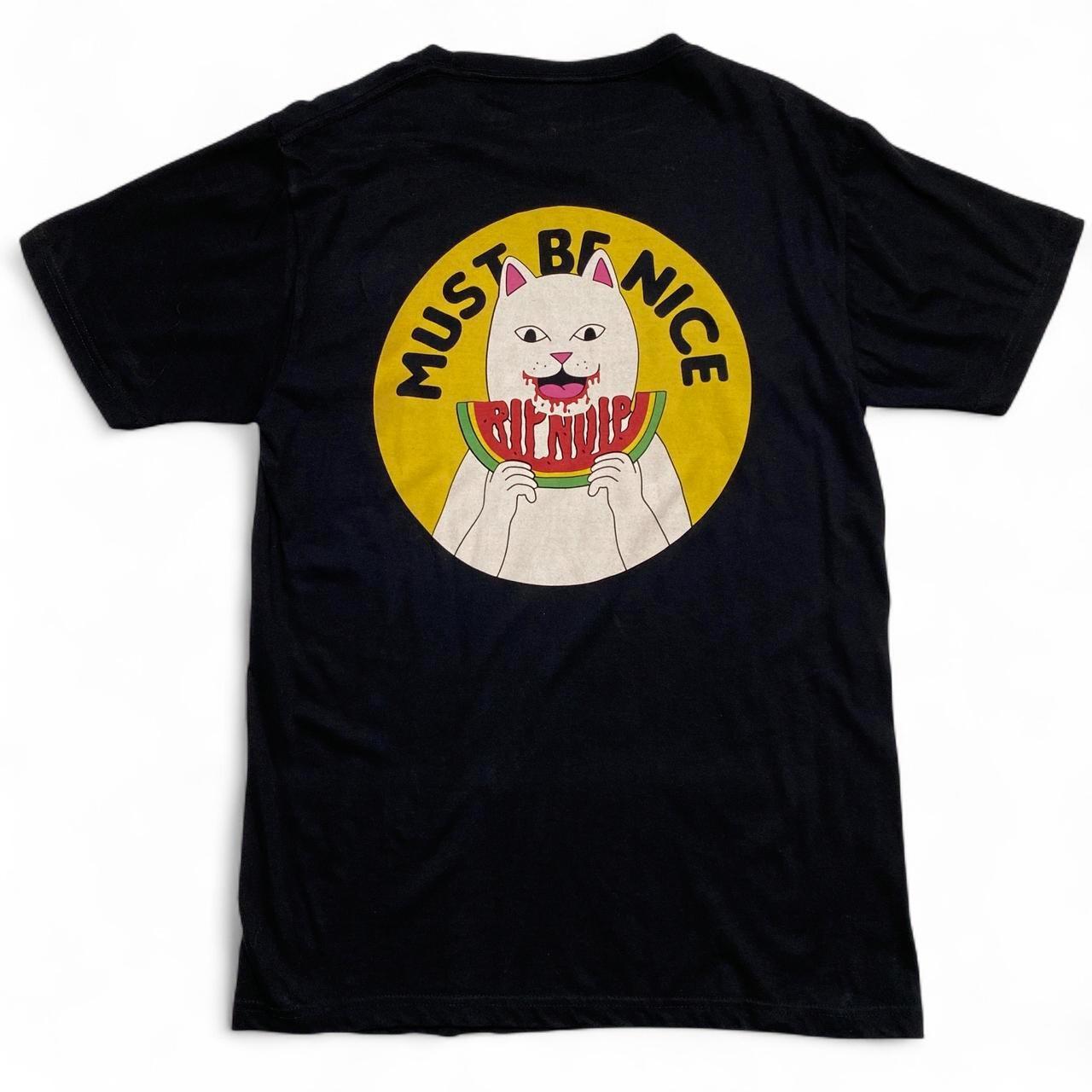 Rip n Dip Must Be Nice Watermelon Black T Shirt (M)