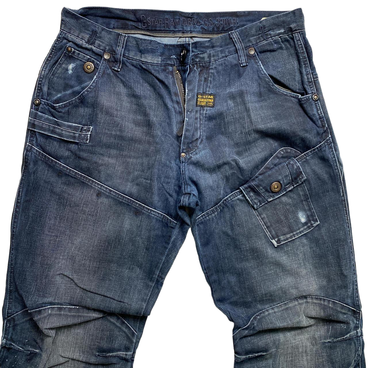 G Star Vintage Baggy Cargo Jeans (36W)