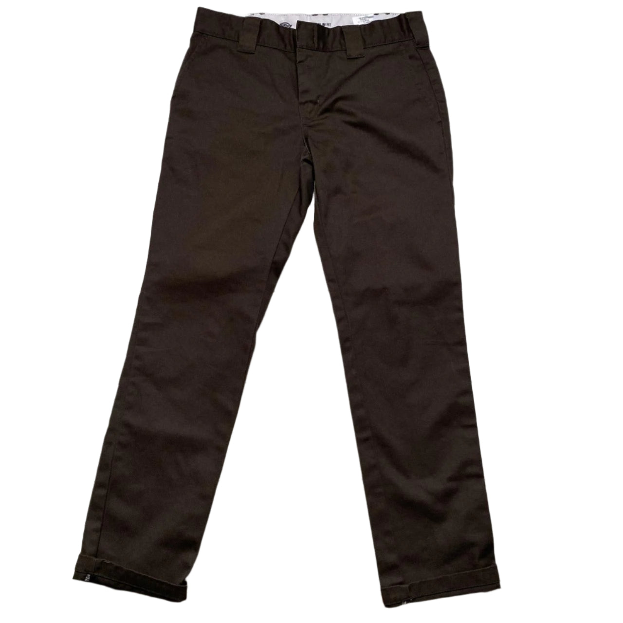 Dickies Brown Slim Fit Trousers (32W)