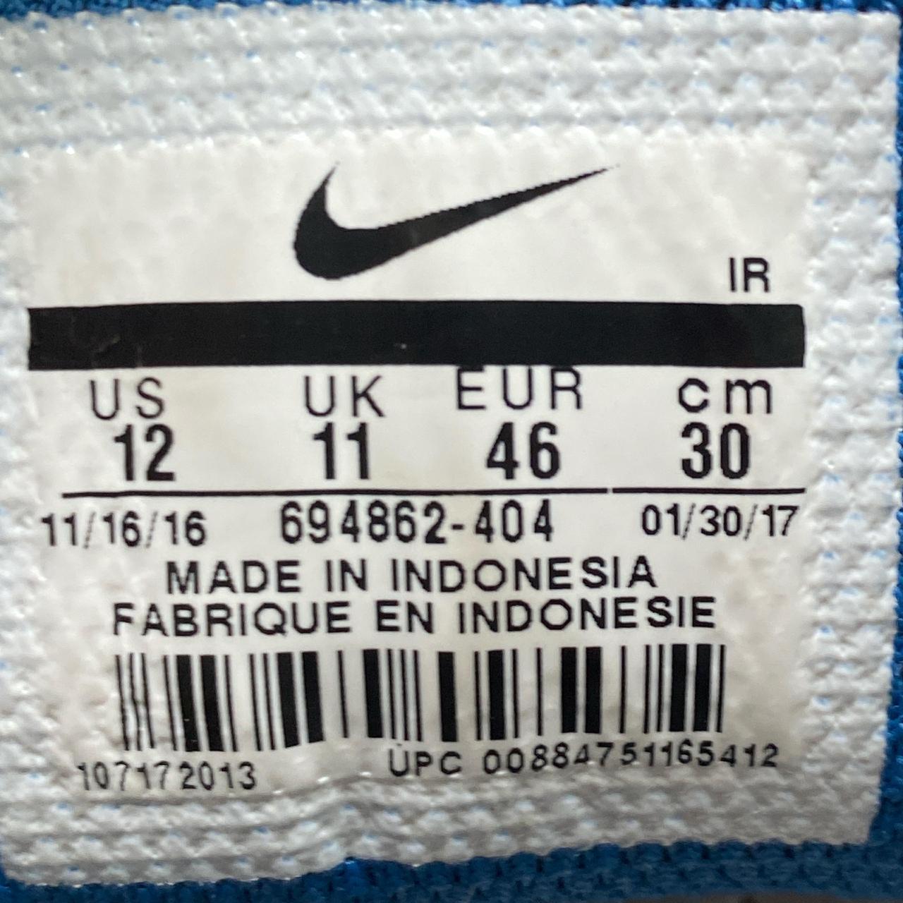 Nike Air Max Command Blue and White (UK 11)