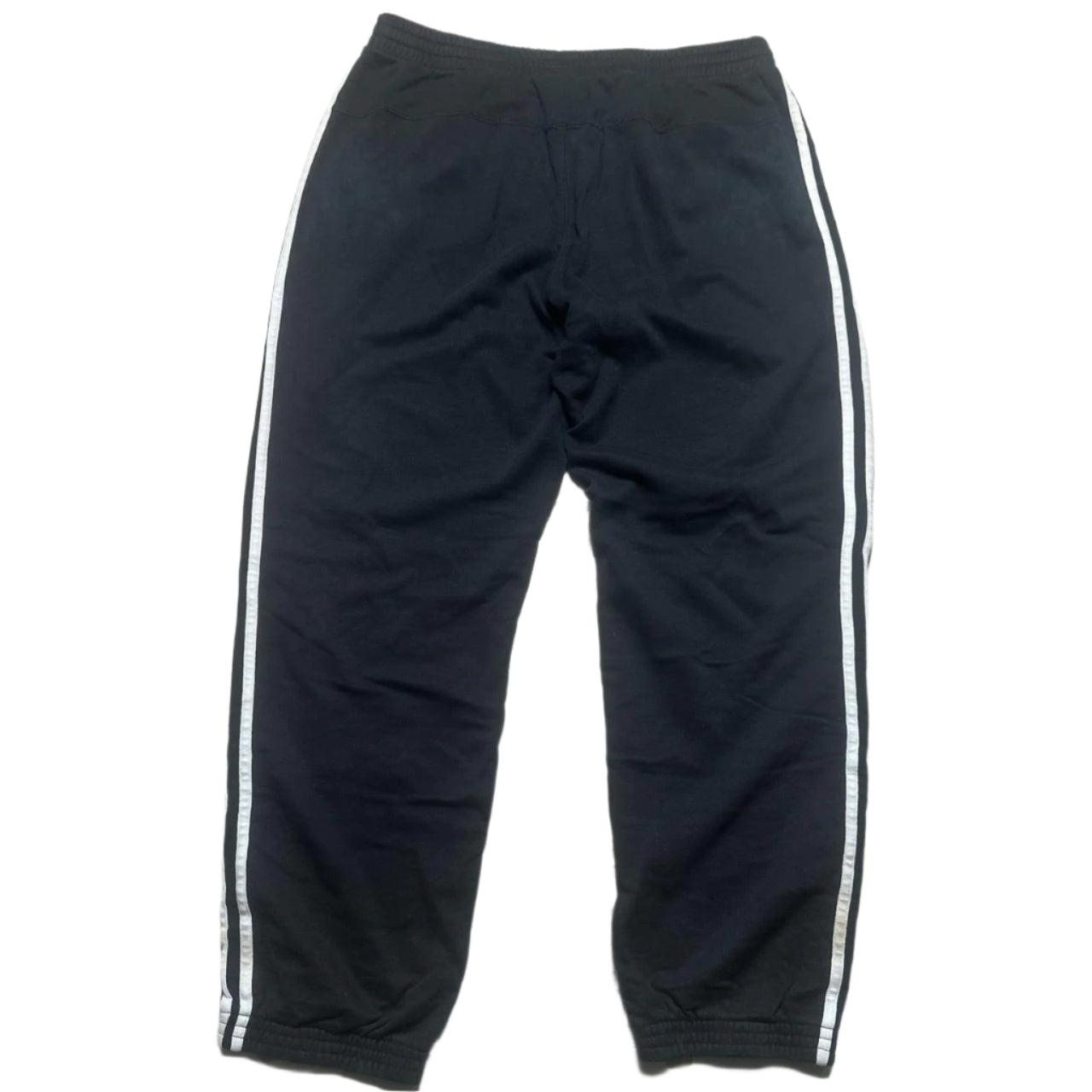 Adidas Performance Essentials Black and White Joggers (XL)