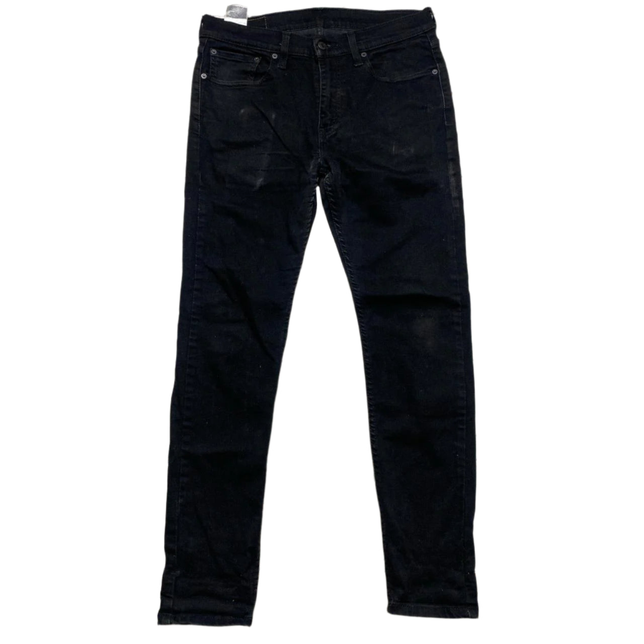 Levis 519 Hi Ball Black Slim Jeans (32W)