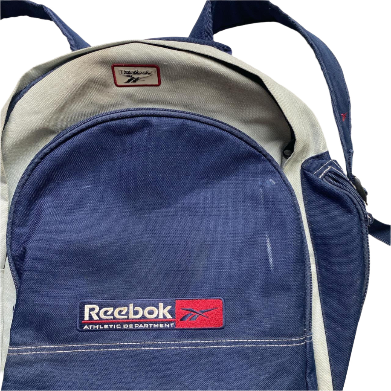Reebok Athletic Department Navy and Grey Bag Backpack