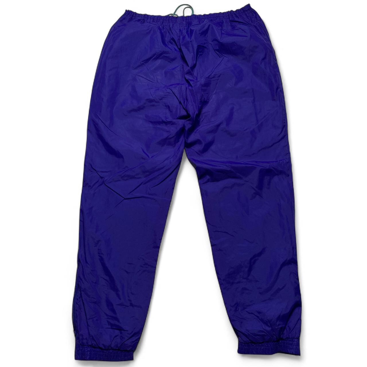Nike Vintage 90’s Royal Blue Shell Trackpant Bottoms