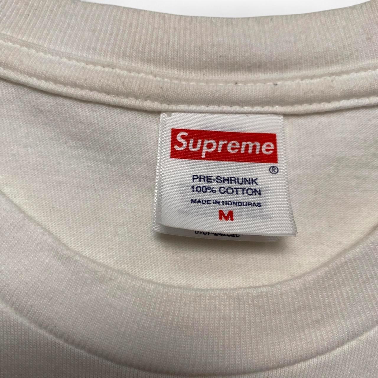 Supreme Statue of Liberty White and Pink T Shirt (M)