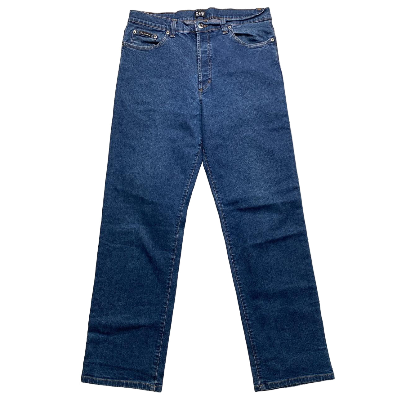 Dolce & Gabbana Navy Baggy Jeans (32W)