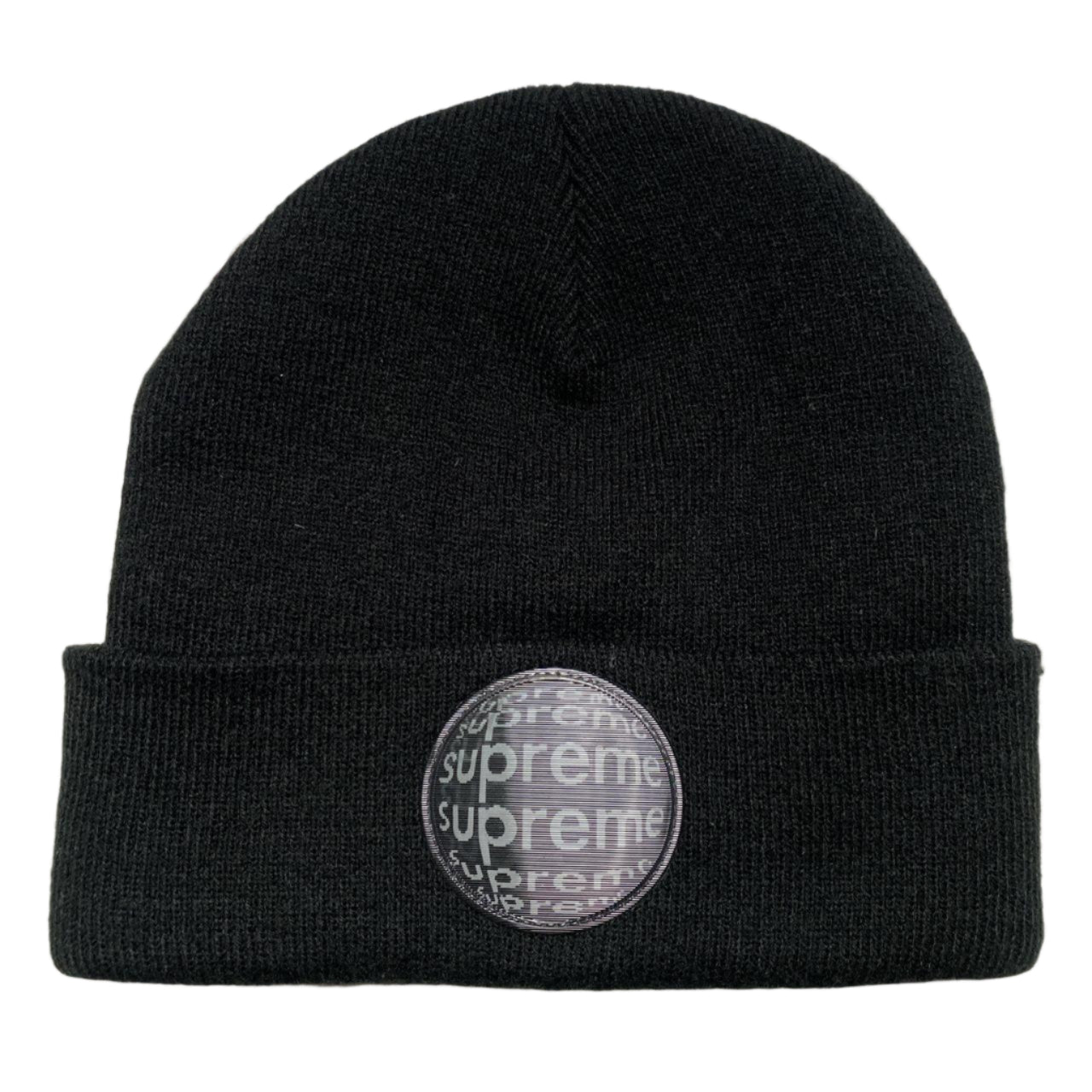 Supreme Agamograph Black Beanie Hat