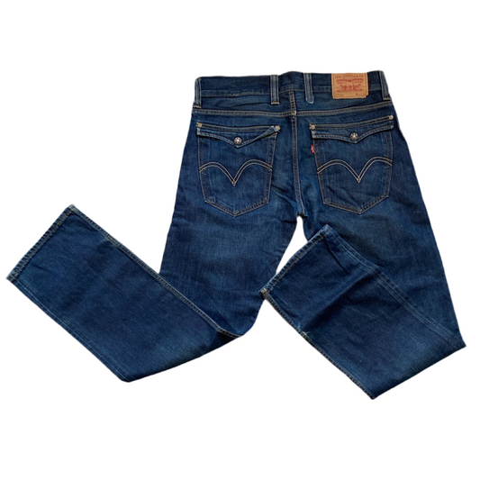 Levis 506 Dark Navy Jeans (33W)