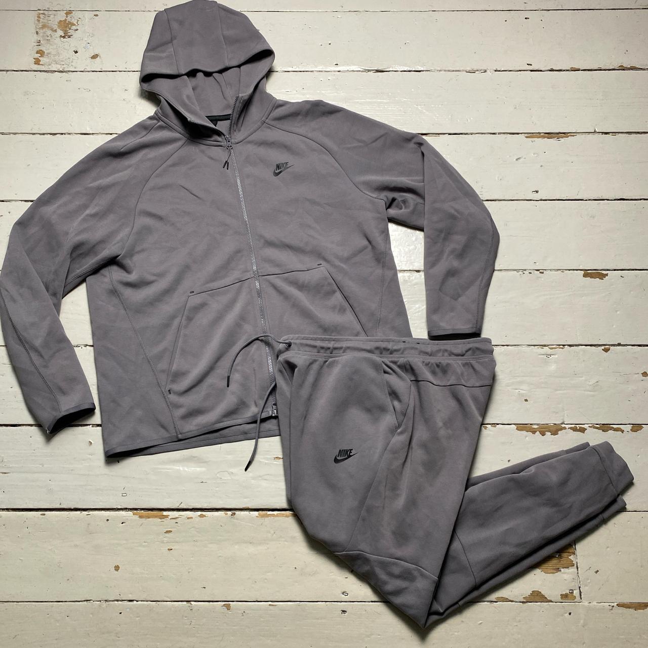Nike Tech Fleece Old Season Dark Grey and Black Full Tracksuit