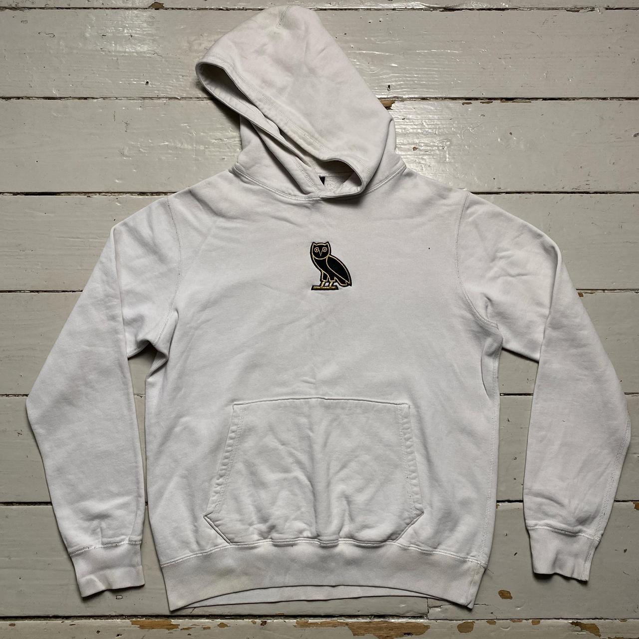 Octobers Very Own OVO Drake White Gold and Black Hoodie