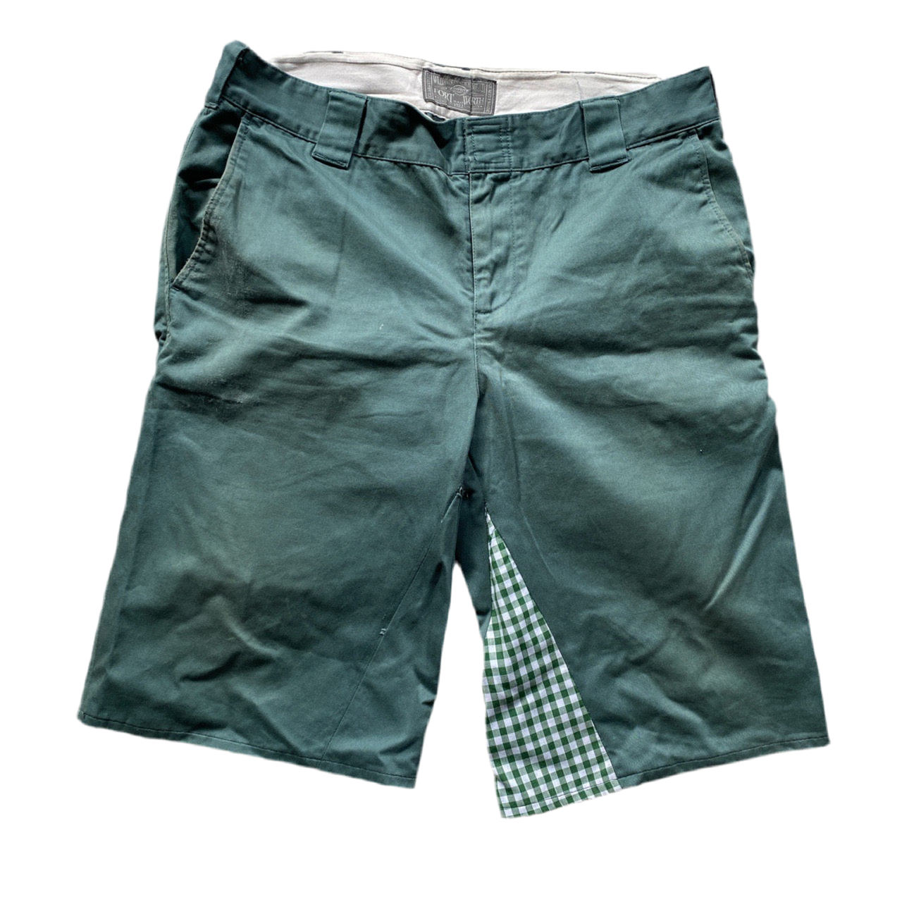 Dickies Green Two Tone Shorts (34W)