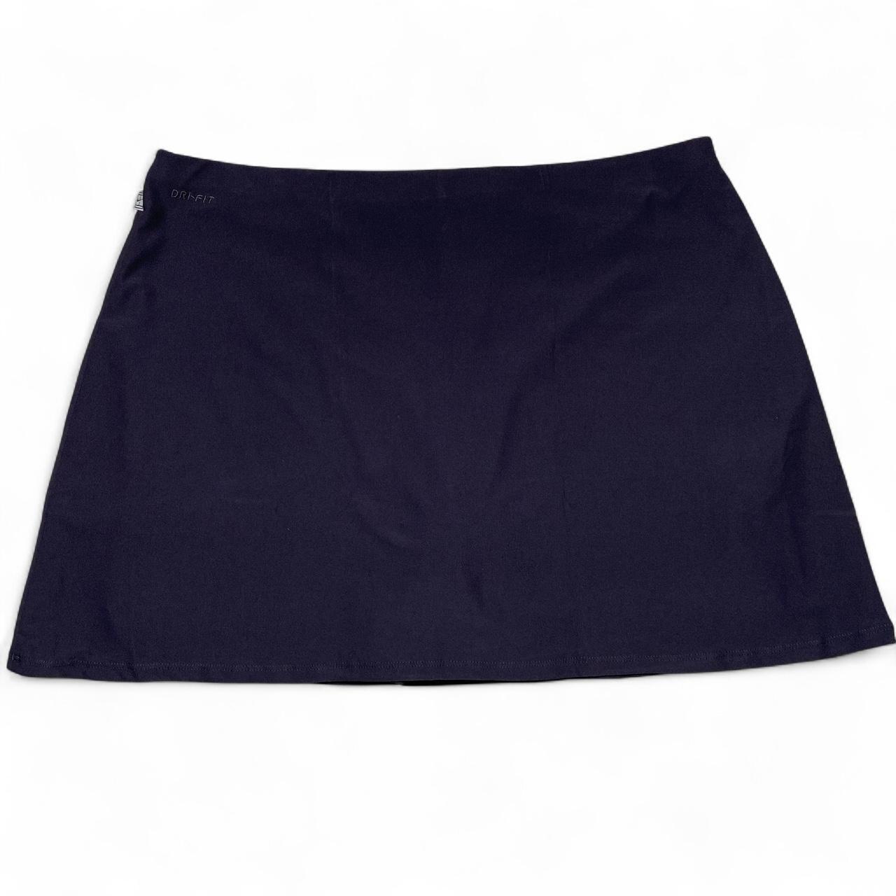 Nike Tennis Vintage Womens Short Skirt Navy Pink Swoosh (2XL)