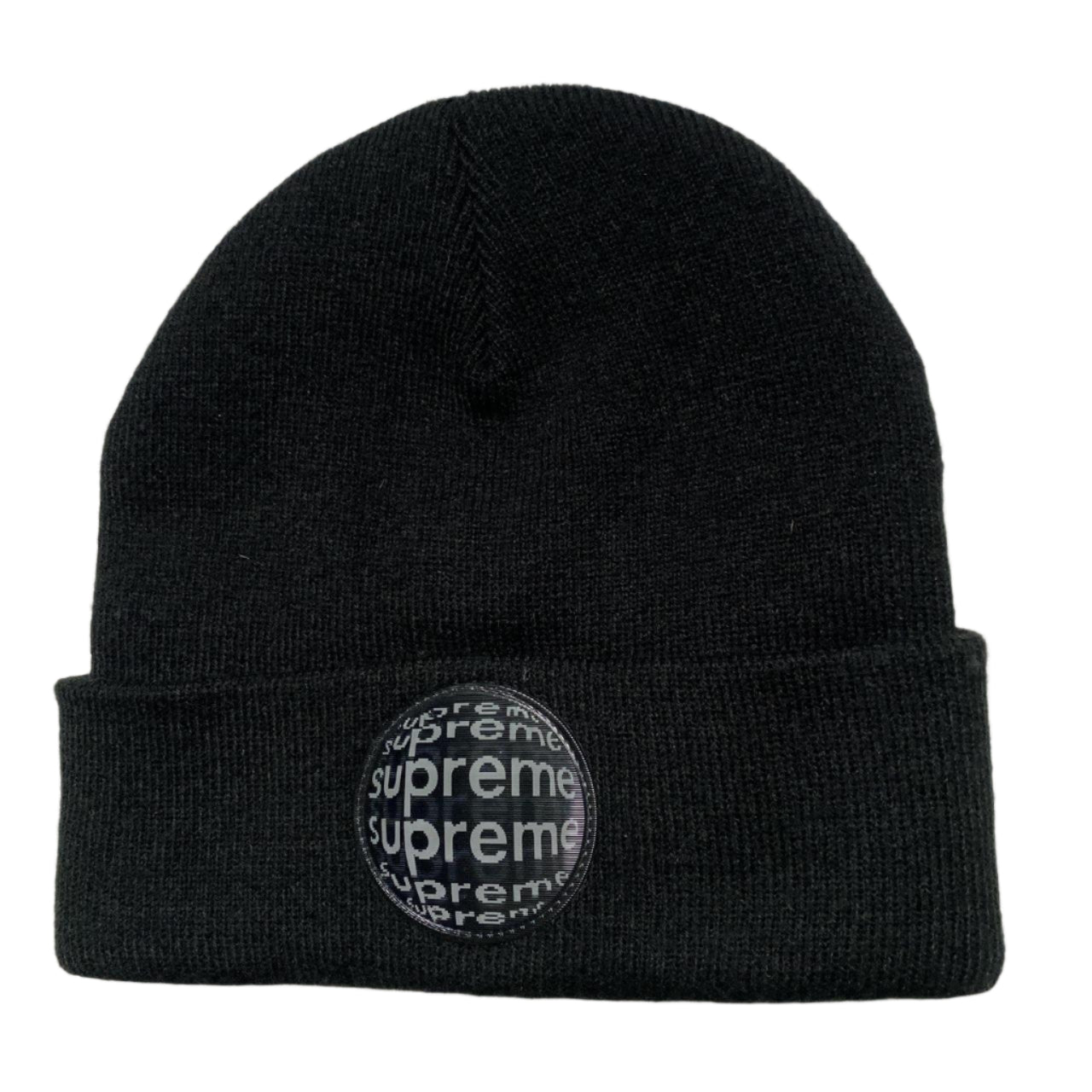 Supreme Agamograph Black Beanie Hat