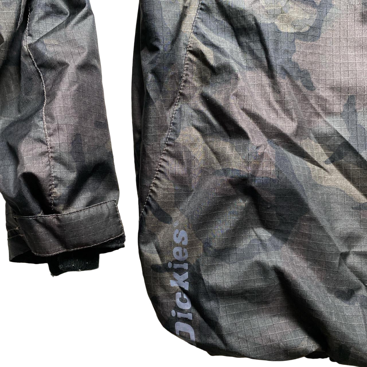 Dickies Camouflage Windbreaker Lightweight Jacket (L)
