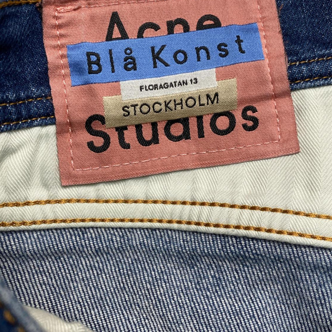 Acne Studios Navy Jeans (32W)