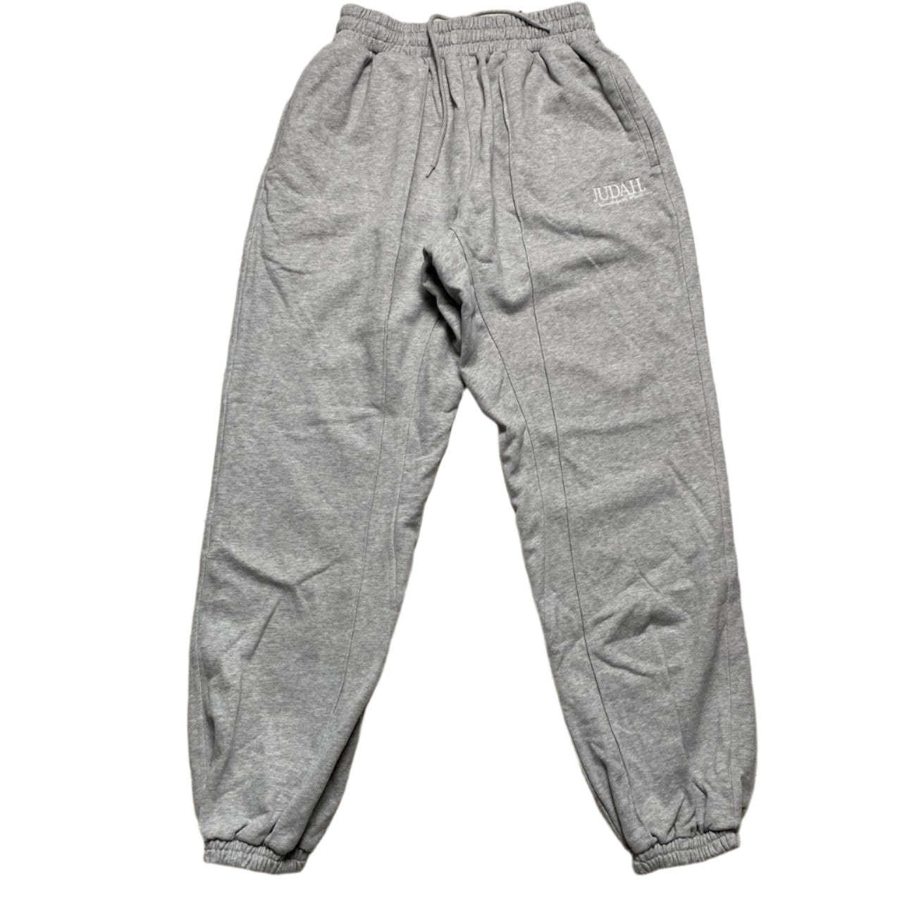 Judah Tribe Grey and White Baggy Joggers (L)
