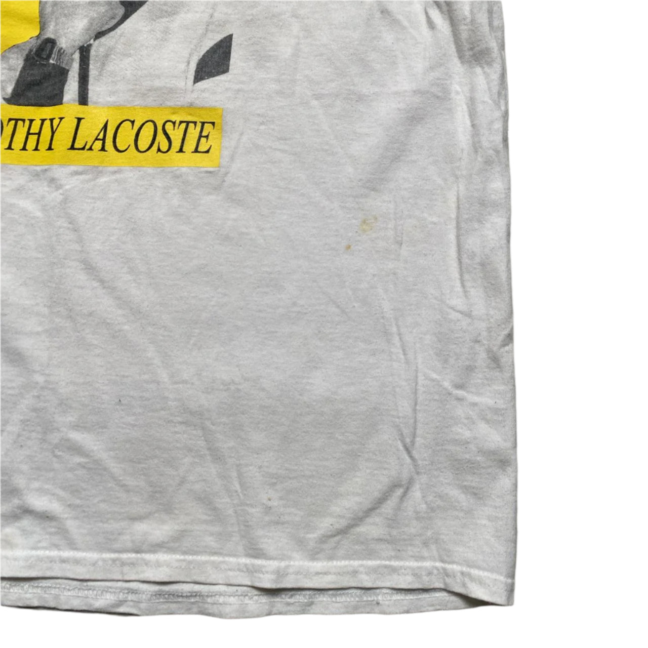 Jimothy Lacoste White T Shirt (L)