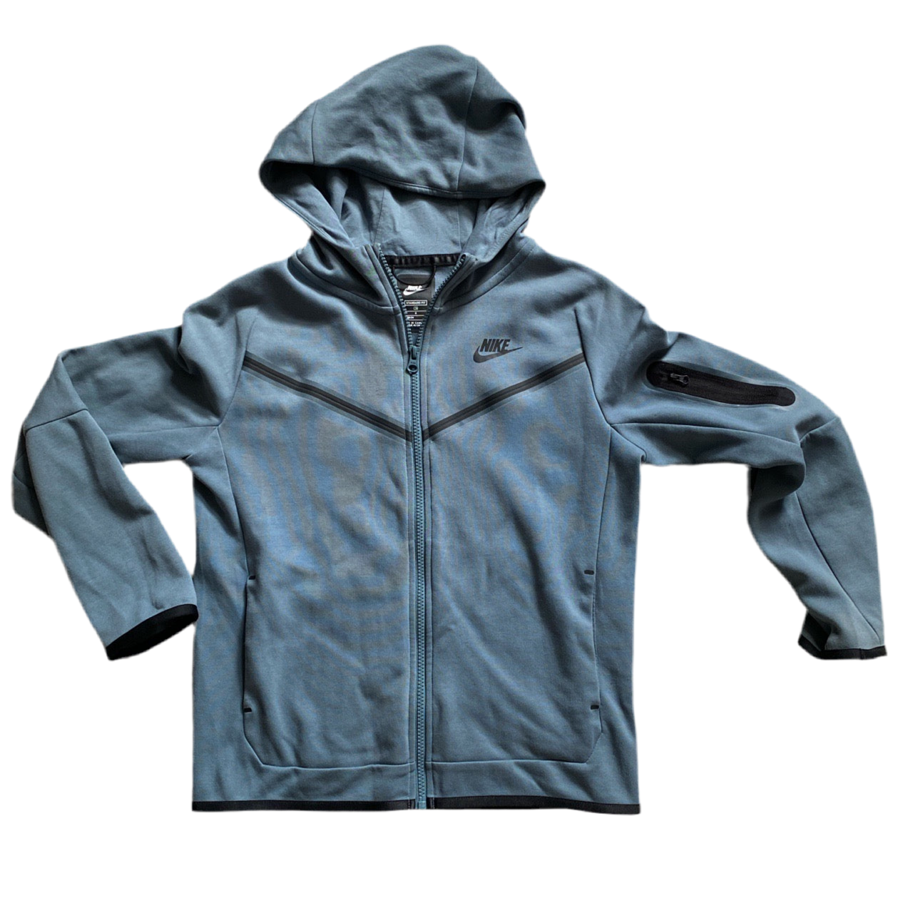 Nike Tech Fleece New Season Women Light Blue Hoodie (L)