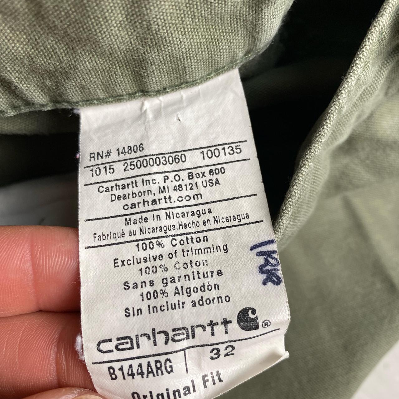 Carhartt WIP Green Khaki Cargo Shorts (32W)