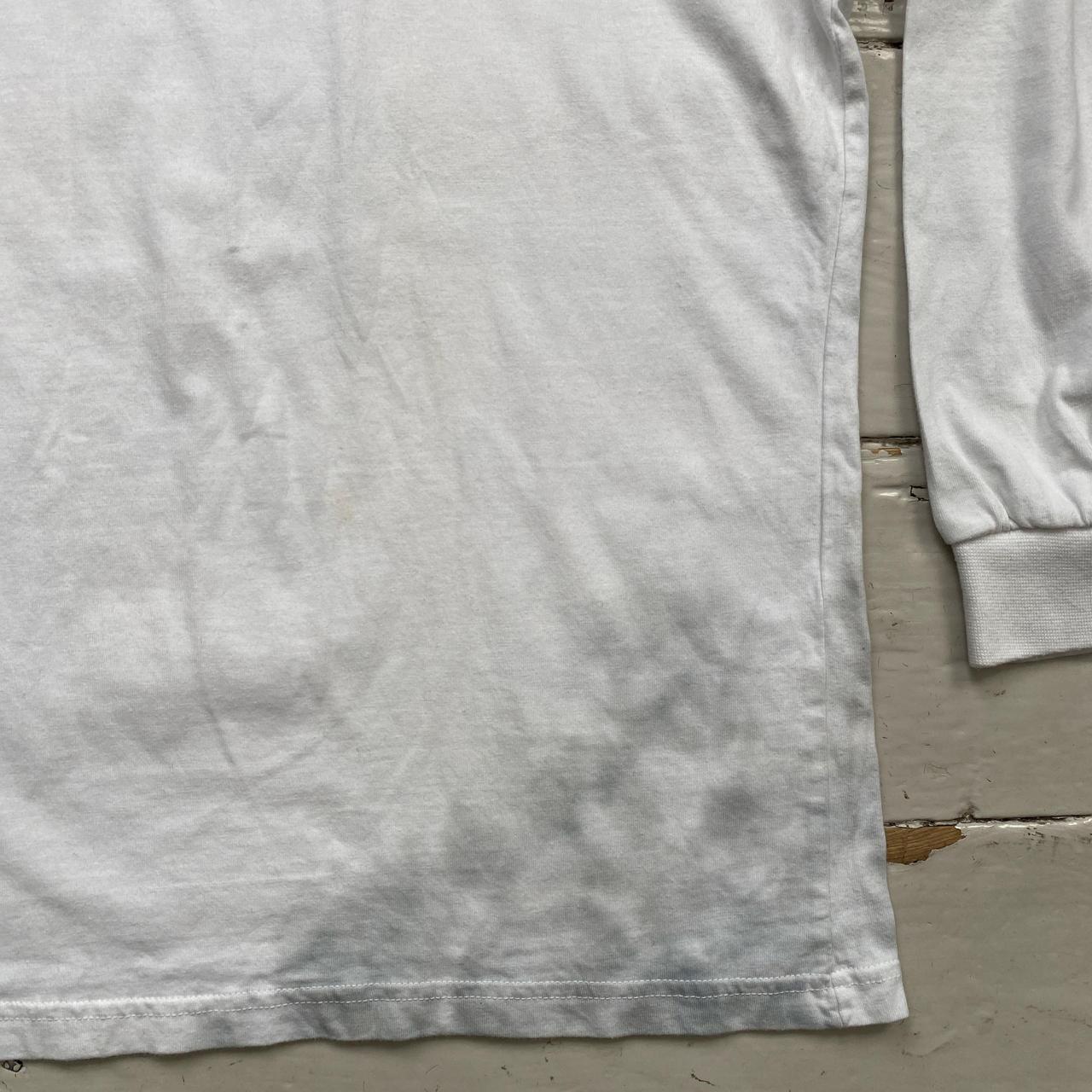Adidas Team Vintage DC United Long Sleeve White T Shirt (XL)