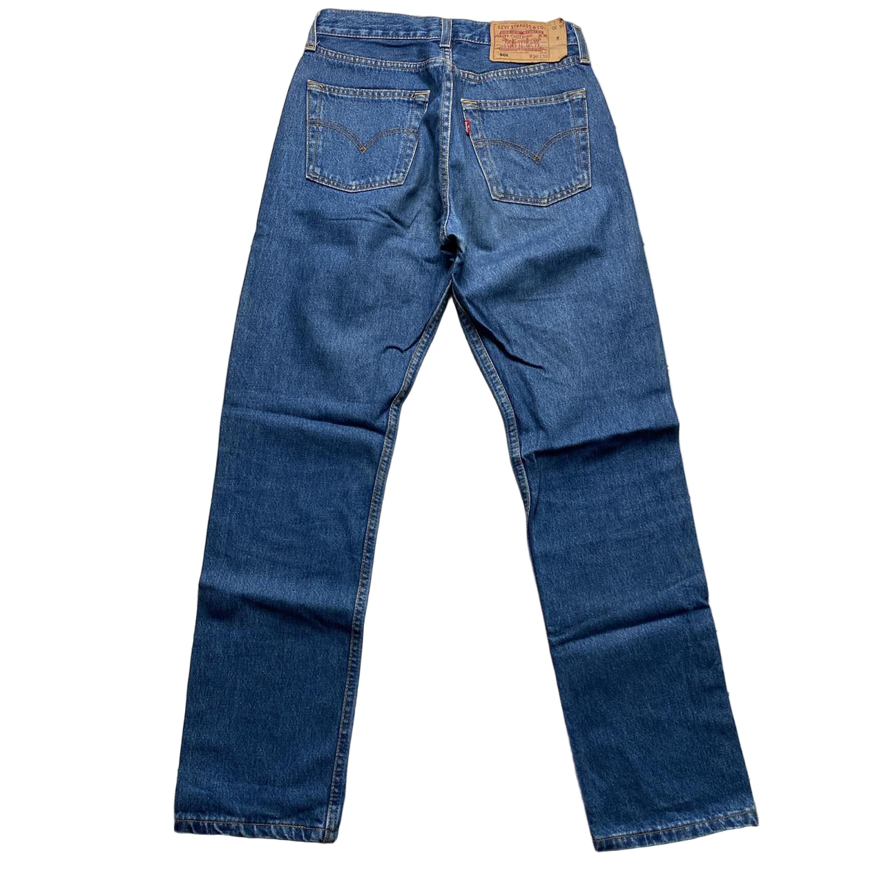 Levis 501 Vintage Blue Jeans (28W)