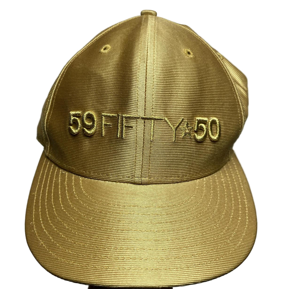 New Era 59 Fifty Gold Fitted Cap