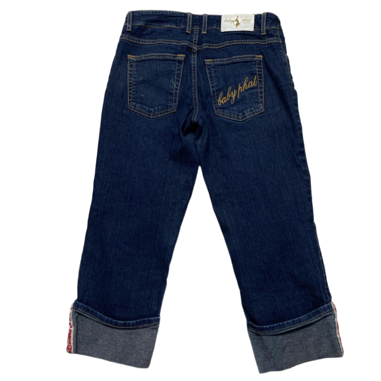 Baby Phat y2k Womens Capri Jeans (28W)