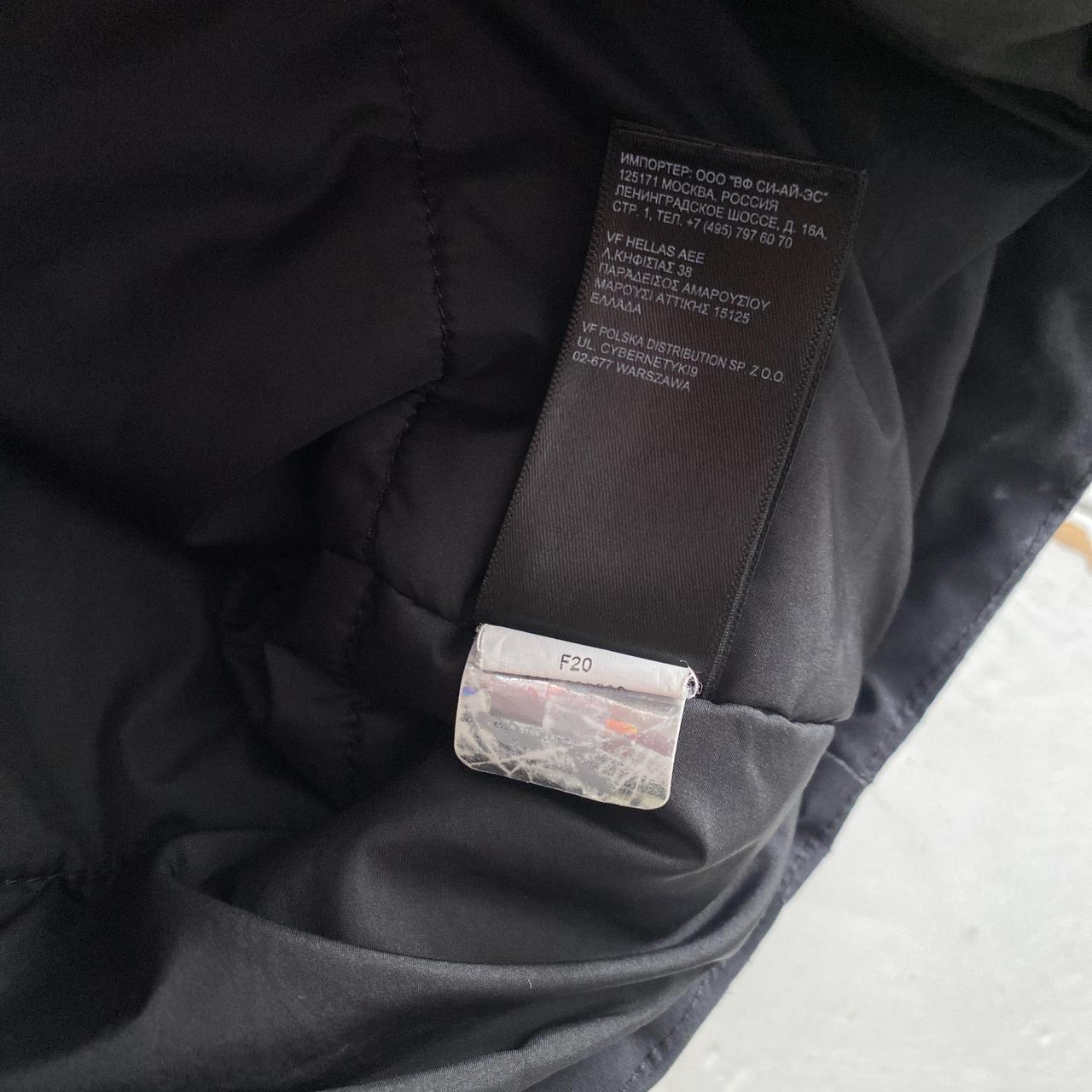 The North Face Dryvent Womens Black and White Parka Fur Trim Coat (M)